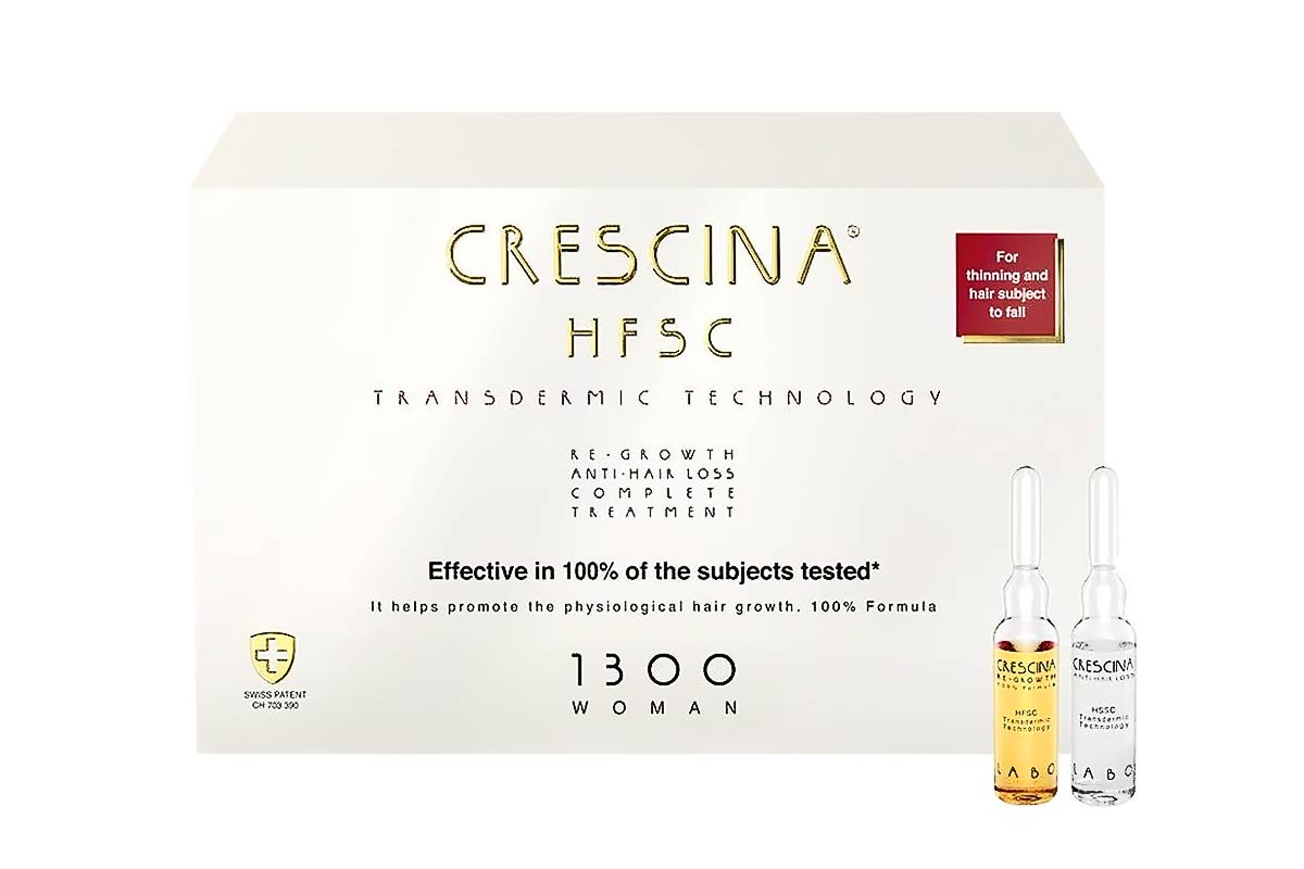 CRESCINA HFSC TRANSDERMIC 1300 WOMAN 10 PLUS 10 X3.5ML VIALS - Milano Pharmacy