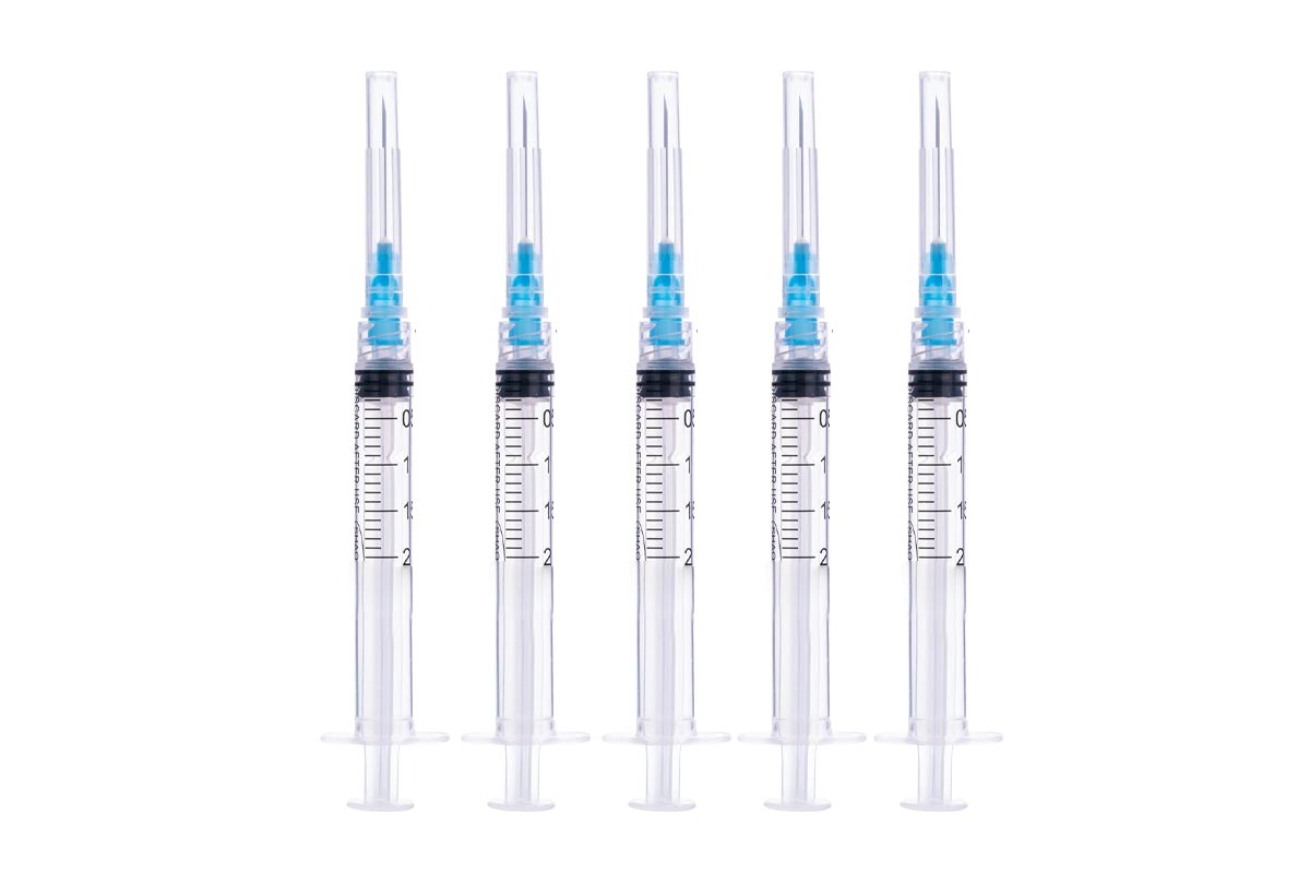 STERILE SYRING 2ML 24G 5 PCS - Milano Pharmacy