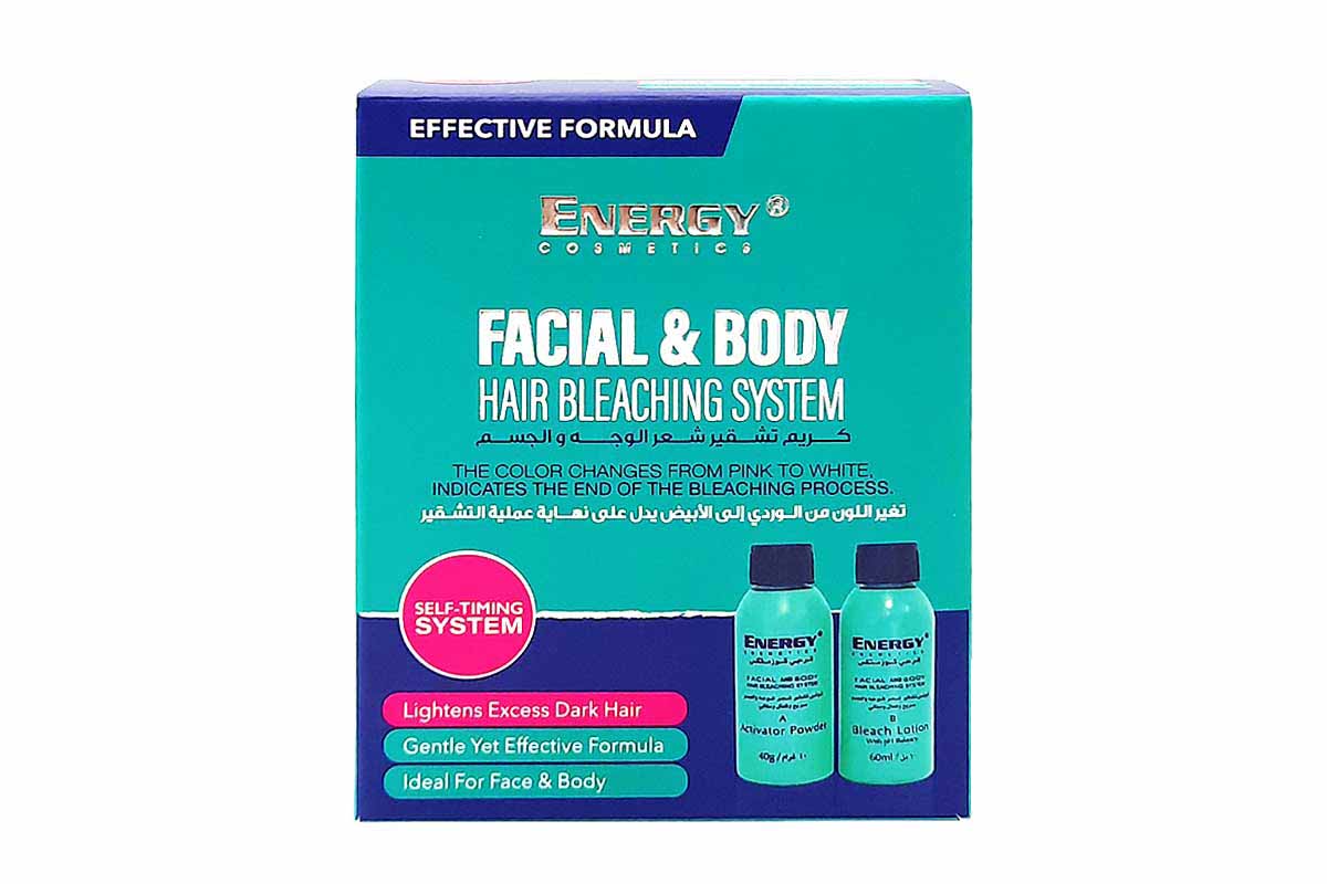 ENERGY FACIAL AND BODY HAIR BLEACHING SYSTEM - Milano Pharmacy