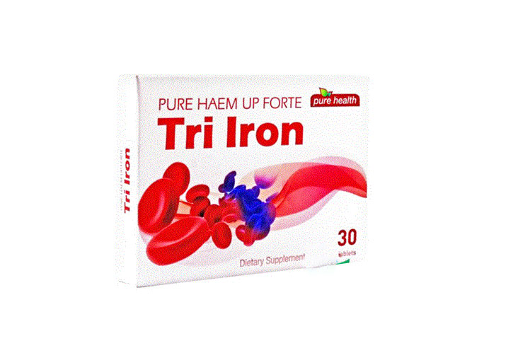 PURE HEALTH TRI IRON 30 TABLETS - Milano Pharmacy