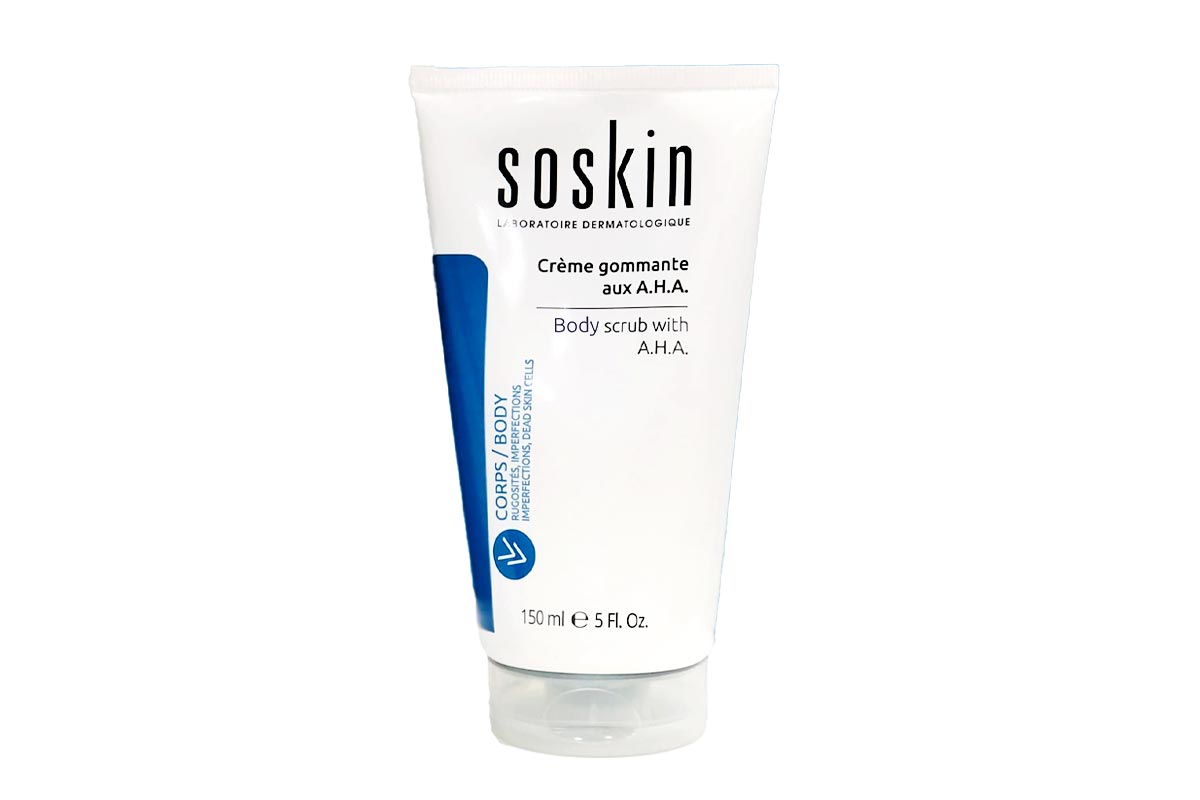 SOSKIN BODY SCRUB WITH A.H.A 150 ML - Milano Pharmacy