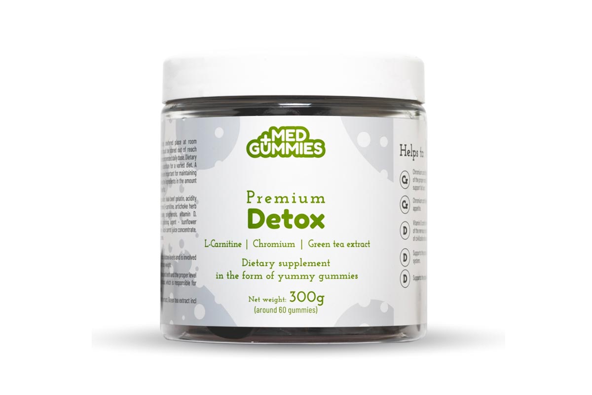 FIT4LIFE MED GUMMIES PREMIUM DETOX 60 GUMMIES - Milano Pharmacy