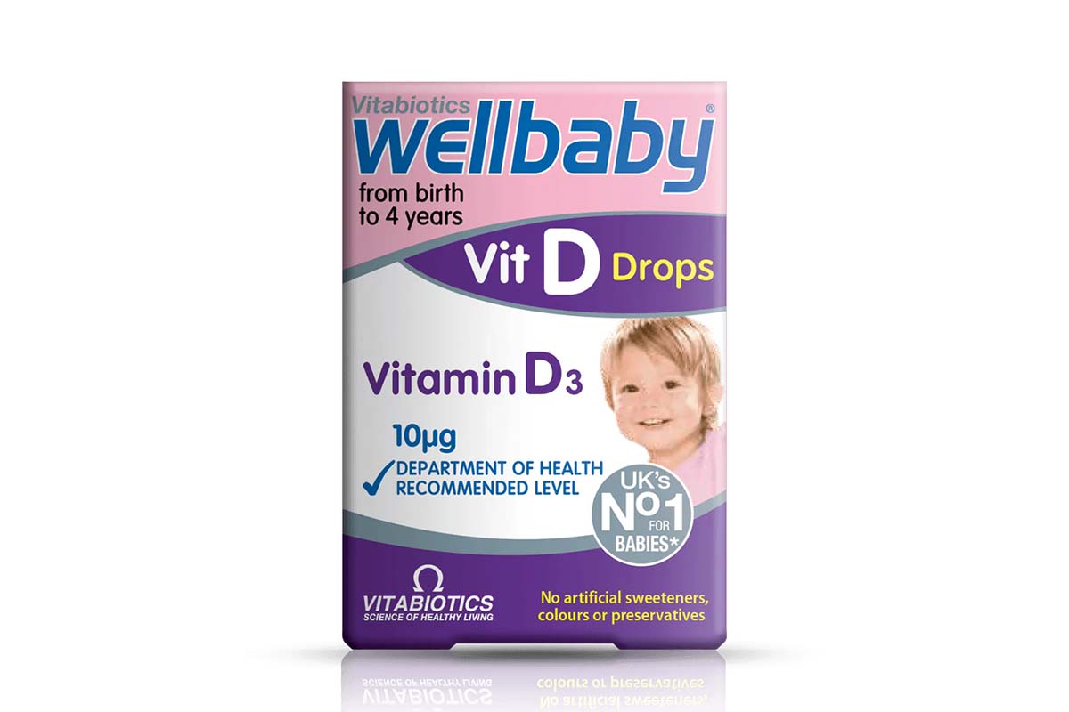 VITABIOTICS WELLBABY VITAMIN D3 400IU DROPS 30ML - Milano Pharmacy