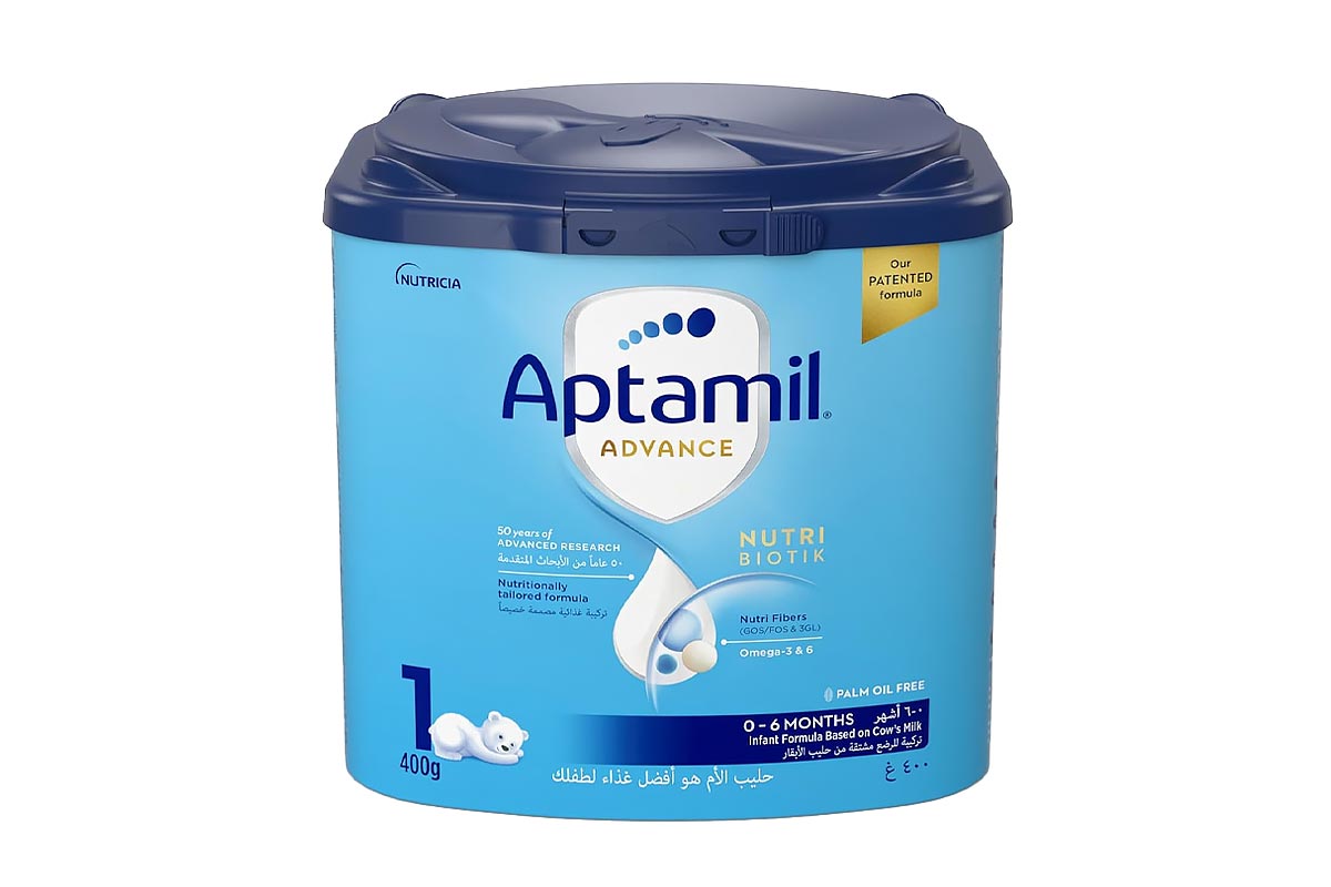 APTAMIL ADVANCE NO 1 FROM 0 TO 6 MONTH 400 GM - Milano Pharmacy