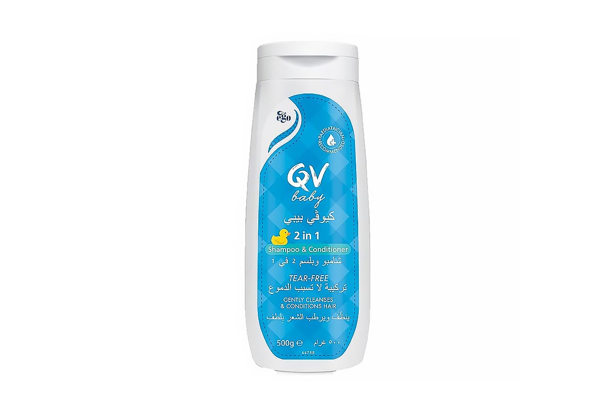 QV BABY 2 IN 1 SHAMPOO AND CONDITIONER 500 GM - Milano Pharmacy