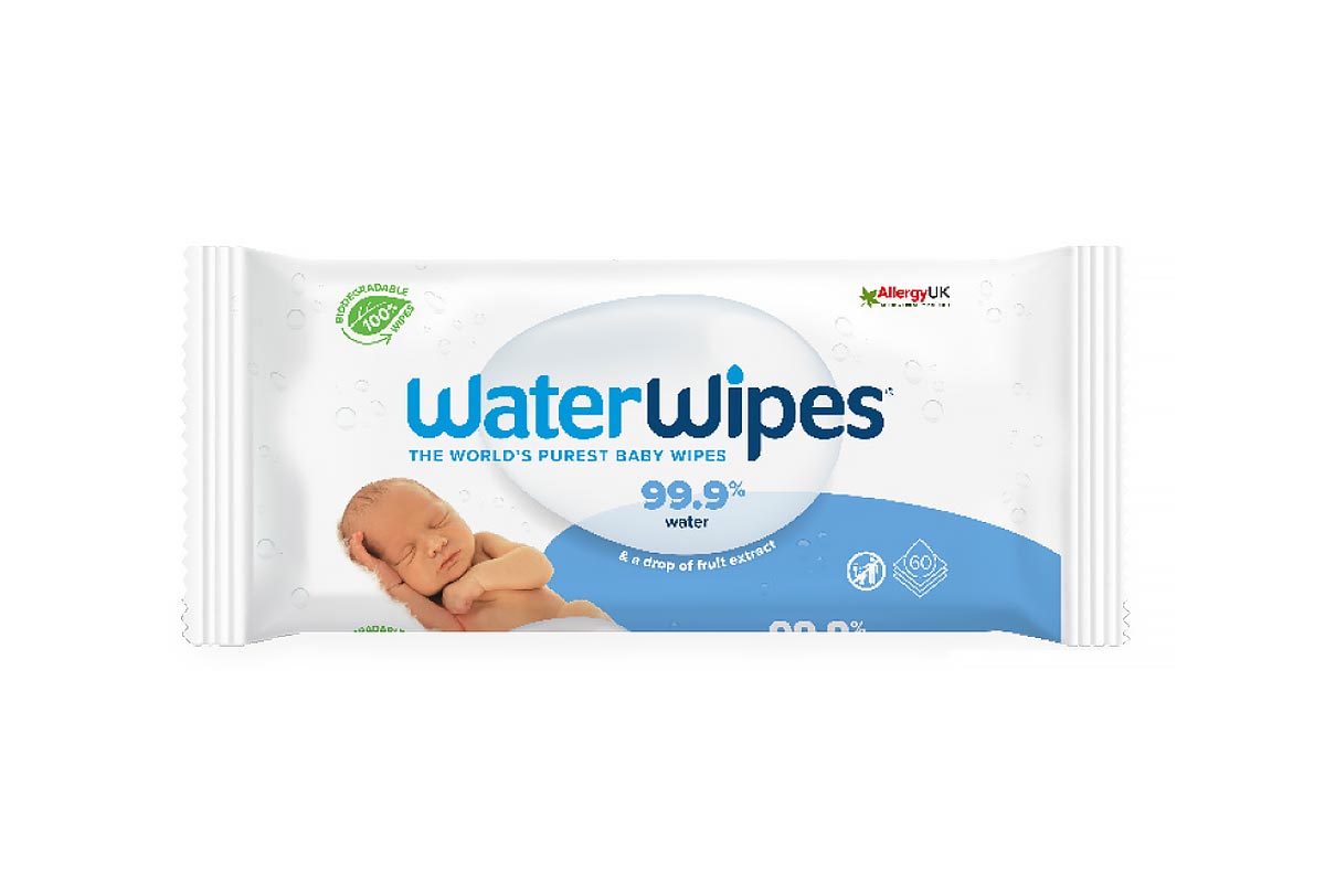 WATER WIPES BABY FRUIT EXTRACT 60 WIPES - Milano Pharmacy