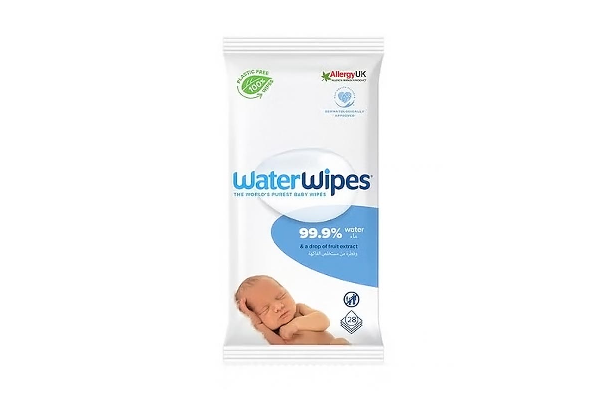 WATER WIPES BABY FRUIT EXTRACT 28 WIPES - Milano Pharmacy