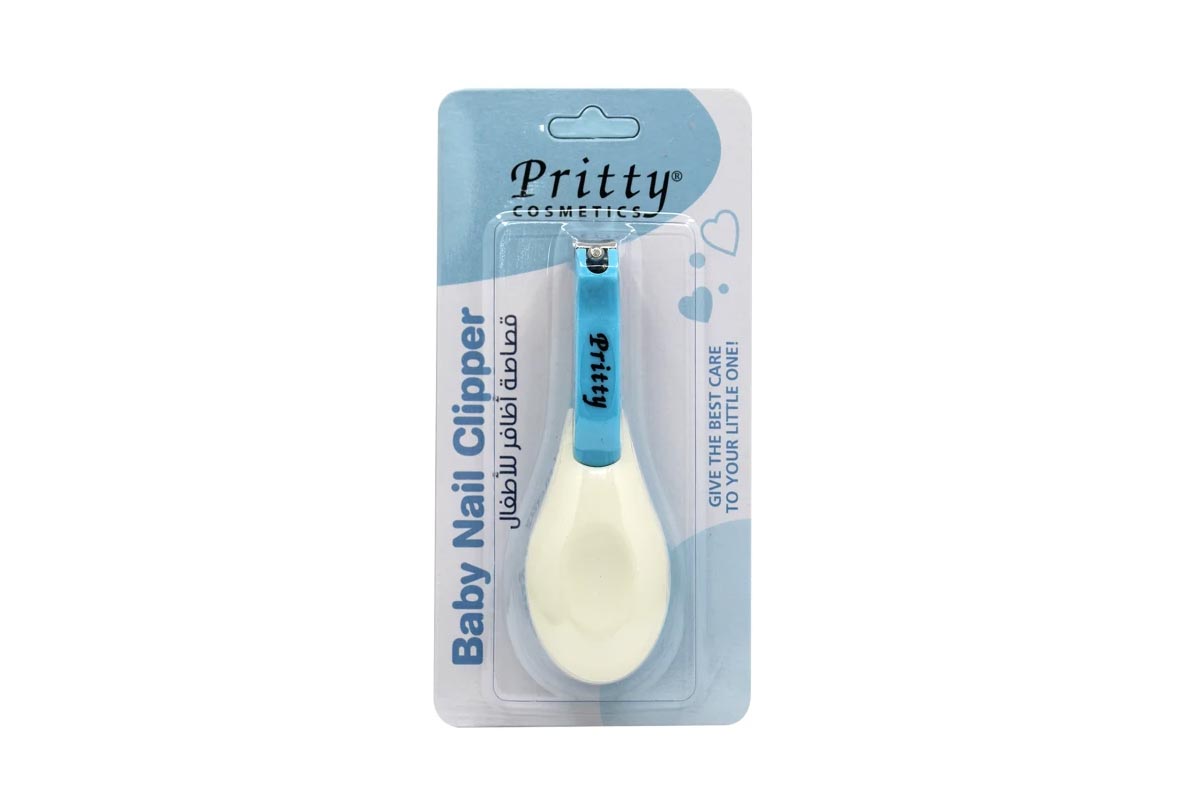 PRITTY BABY NAIL CLIPPER BLUE N166 - Milano Pharmacy