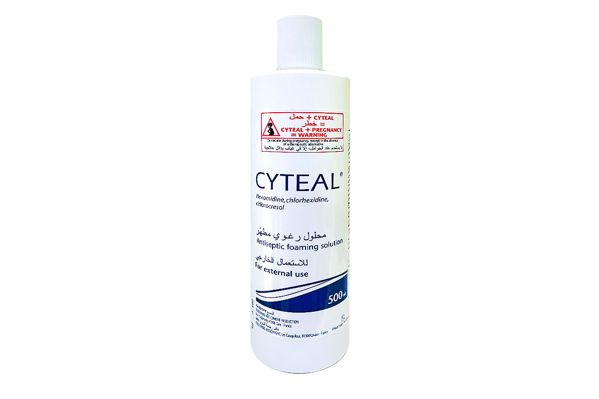 CYTEAL ANTISEPTIC FOAMING SOLUTION 500 ML - Milano Pharmacy