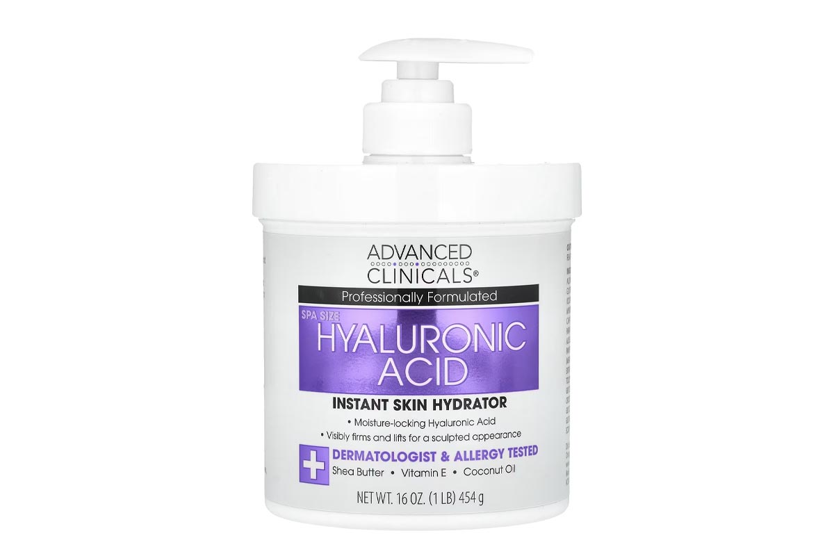 ADVANCED CLINICALS INSTANT SKIN HYDRATOR WITH HYALURONIC ACID 454 GM - Milano Pharmacy