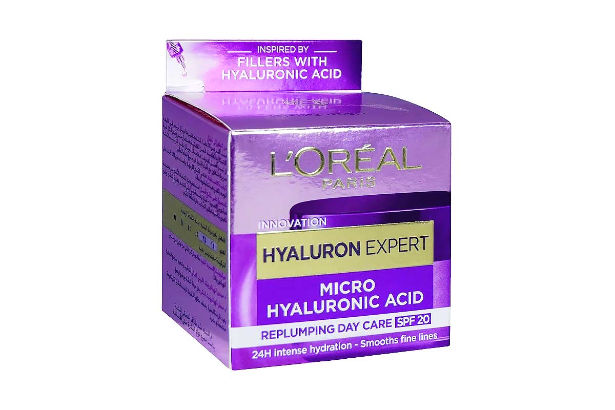 LOREAL HYALURON EXPERT HYALURONIC ACID SPF20 DAY CREAM 50 ML - Milano Pharmacy