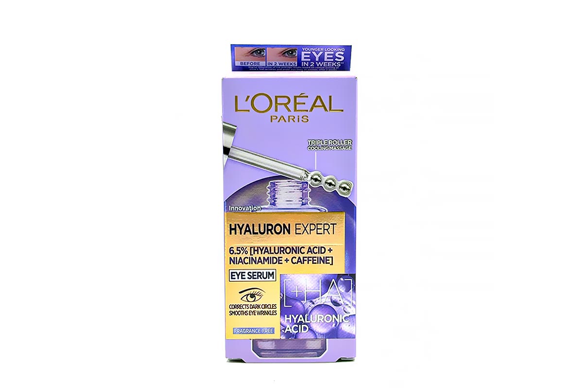 LOREAL HYALURON EXPERT HYALURONIC ACID EYE SERUM 20 ML - Milano Pharmacy