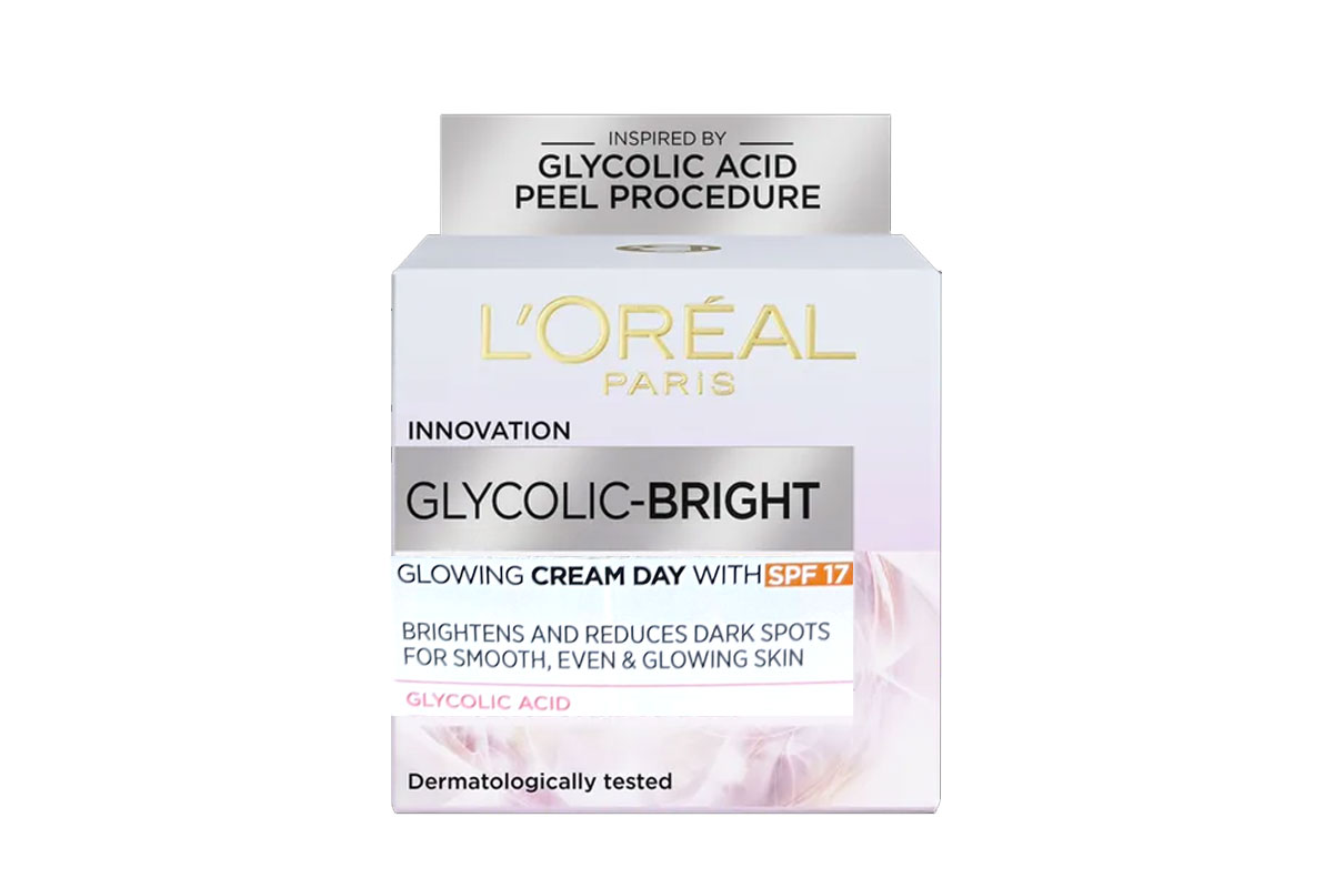 LOREAL GLYCOLIC BRIGHT DAY CREAM SPF17 - 50 ML - Milano Pharmacy