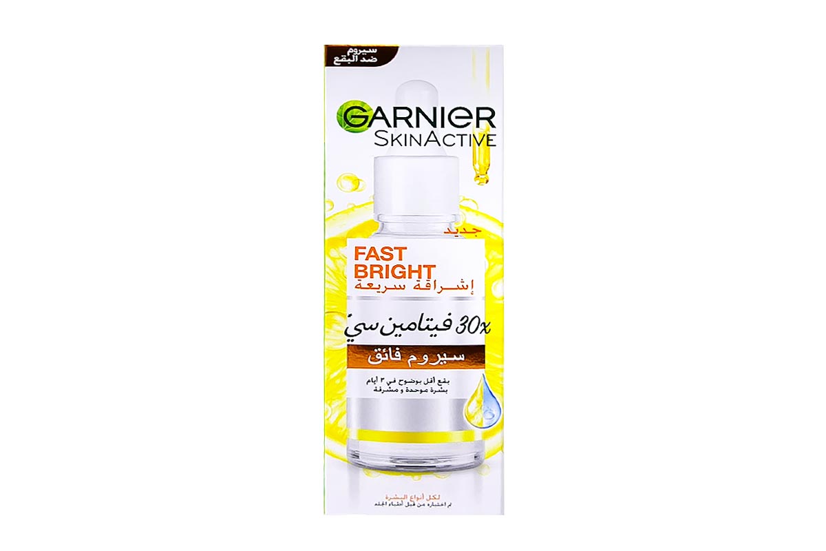 GARNIER SKINACTIVE FAST BRIGHT 30X VITAMIN C BOOSTER SERUM 50ML - Milano Pharmacy