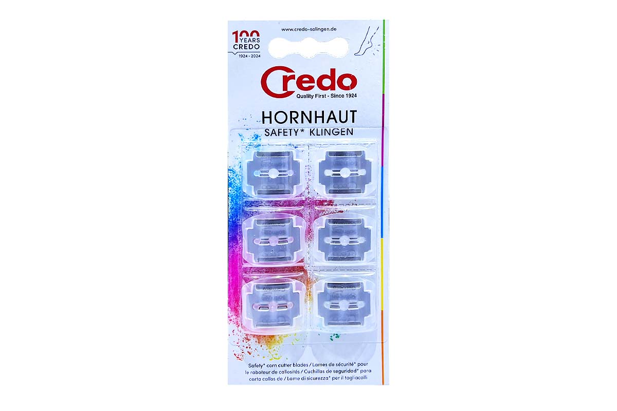 CREDO HORNHAUT BLADE 6 PCS 002610 - Milano Pharmacy