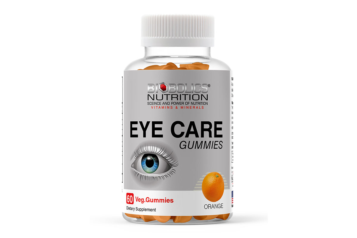 BIOBOLICS EYE CARE ORANGE 60 VEG GUMMIES - Milano Pharmacy