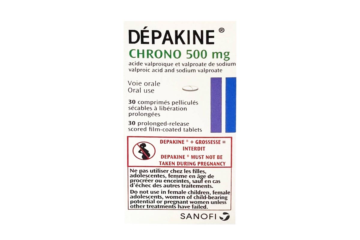 DEPAKINE CHRONO 500 MG 30 TABLETS - Milano Pharmacy