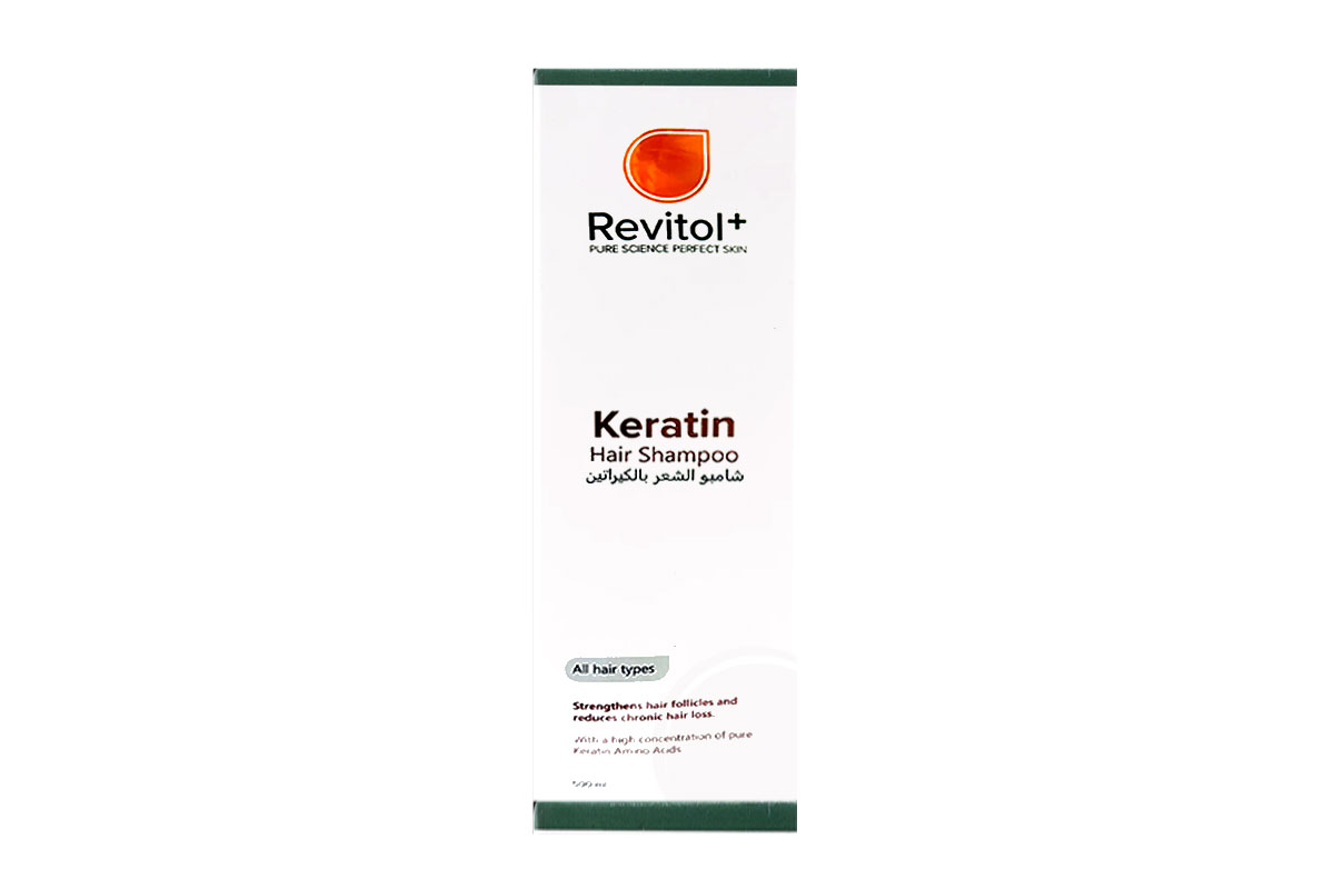 REVITOL KERATIN HAIR SHAMPOO FOR ALL HAIR TYPES 500 ML - Milano Pharmacy