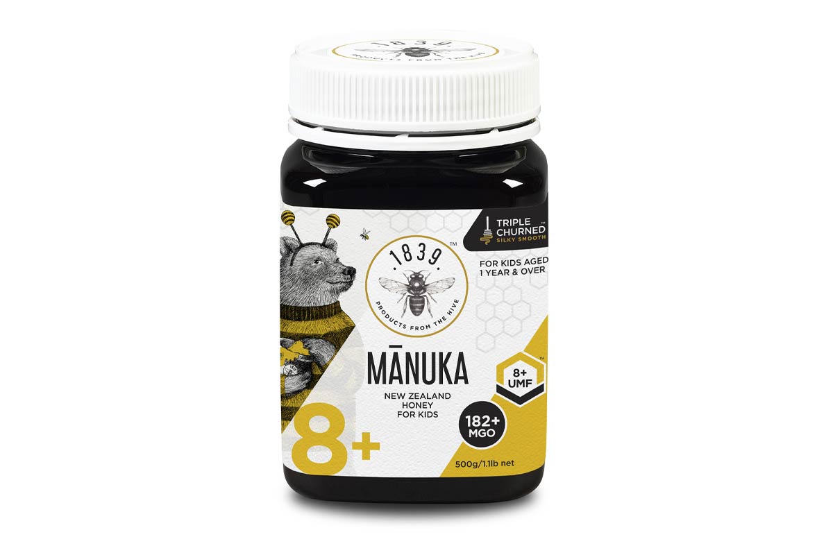 MANUKA HONEY 8PLUS FOR KIDS 182 PLUS MGO 500 GM - Milano Pharmacy