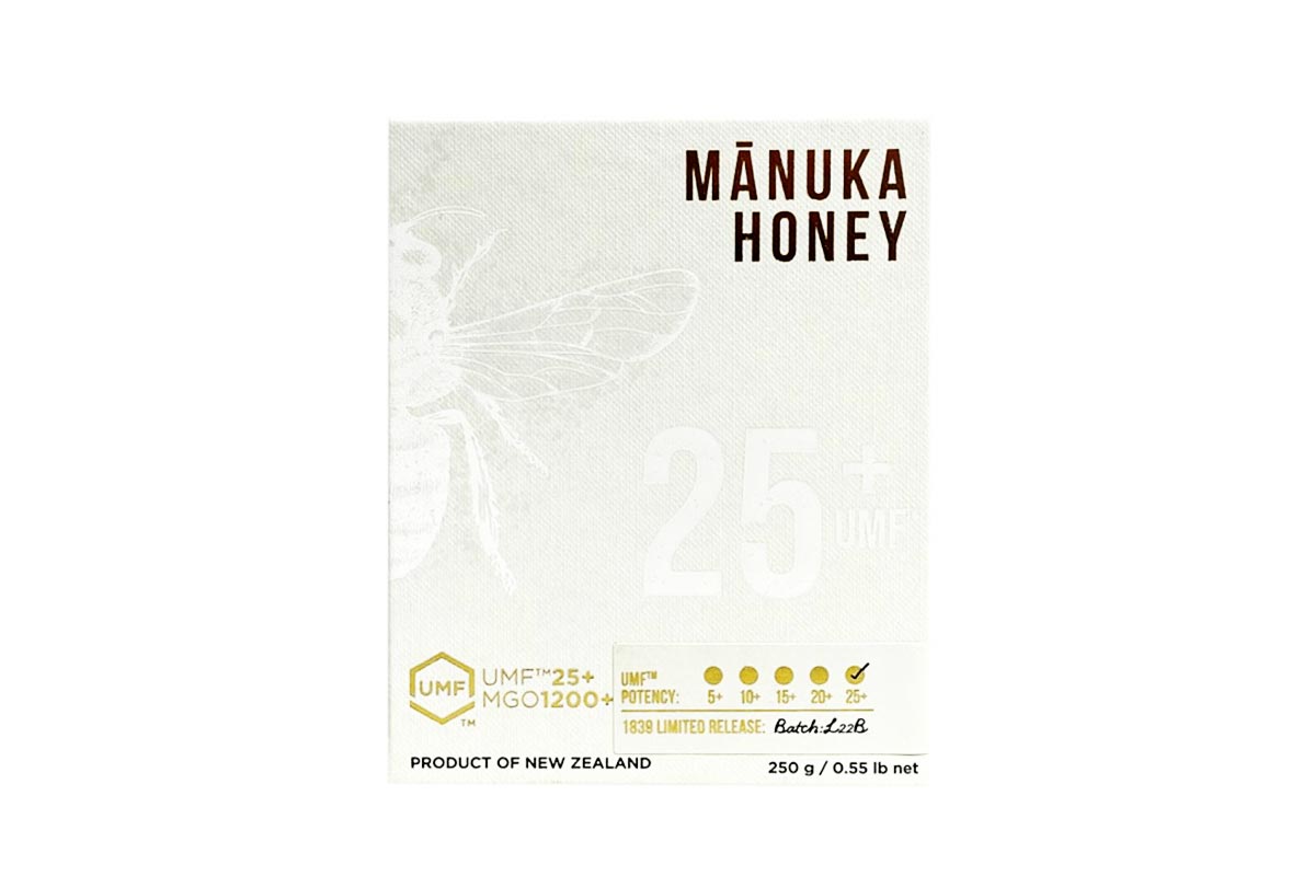 MANUKA HONEY 25 PLUS UMF MGO 1200 PLUS 250 GM - Milano Pharmacy