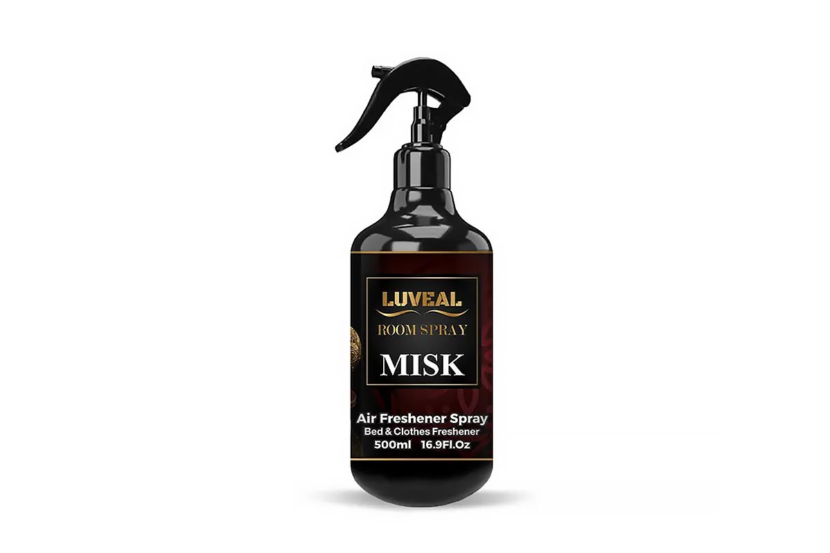 LUVEAL ROOM AIR FRESHENER MISK SCENT SPRAY 500 ML - Milano Pharmacy