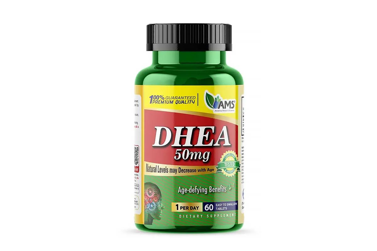 AMS DHEA 50 MG 60 TABLETS - Milano Pharmacy