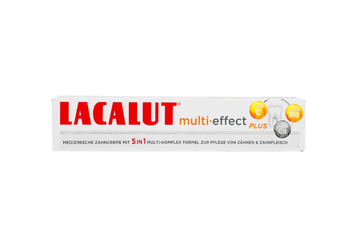 LACALUT MULTI EFFECT PLUS TOOTHPASTE 75 ML - Milano Pharmacy