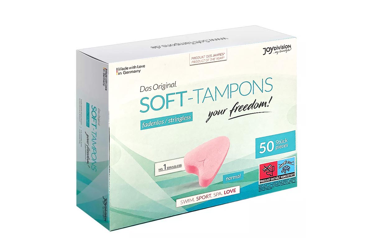 JOY DIVISION SOFT TAMPONS NORMAL 50 PCS - Milano Pharmacy