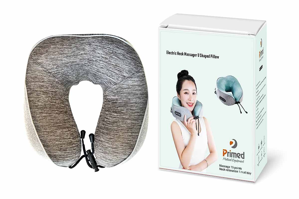 PRIMED ELECTRONIC NECK MASSAGER GRAY - Milano Pharmacy