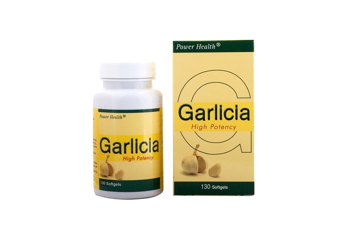 POWER HEALTH GARLICIA GARLIC 2000 MCG 130 SOFTGELS - Milano Pharmacy