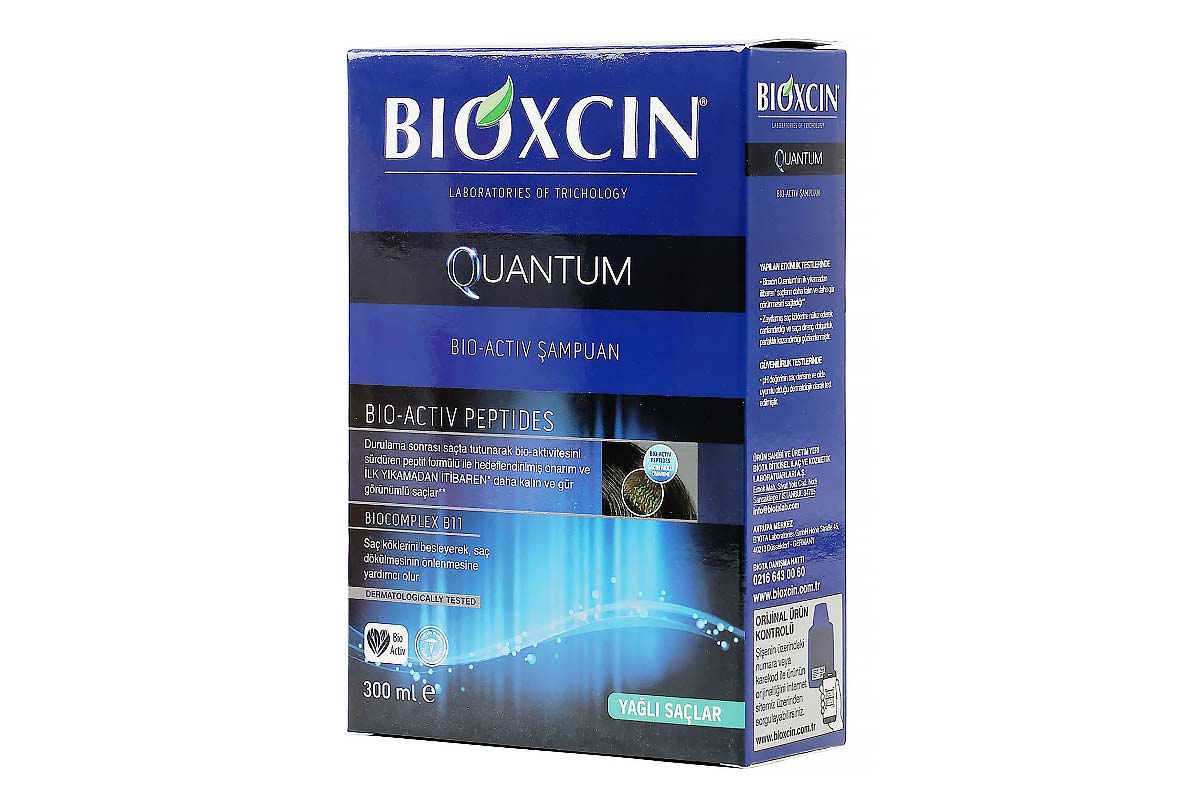 BIOXCIN QUANTUM BIO ACTIV SHAMPOO OILY HAIR 300 ML - Milano Pharmacy
