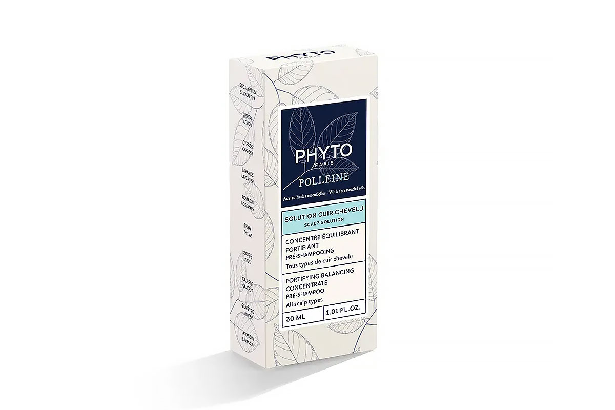 PHYTO SCALP SOLUTION FORTIFYING BALANCING CONCENTRATE PRE-SHAMPOO 30 ML - Milano Pharmacy