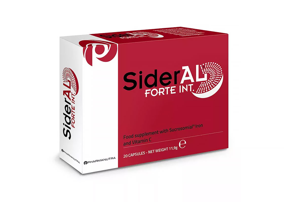 PHARMANUTRA SIDERAL FORTE INT 20 CAPSULES - Milano Pharmacy