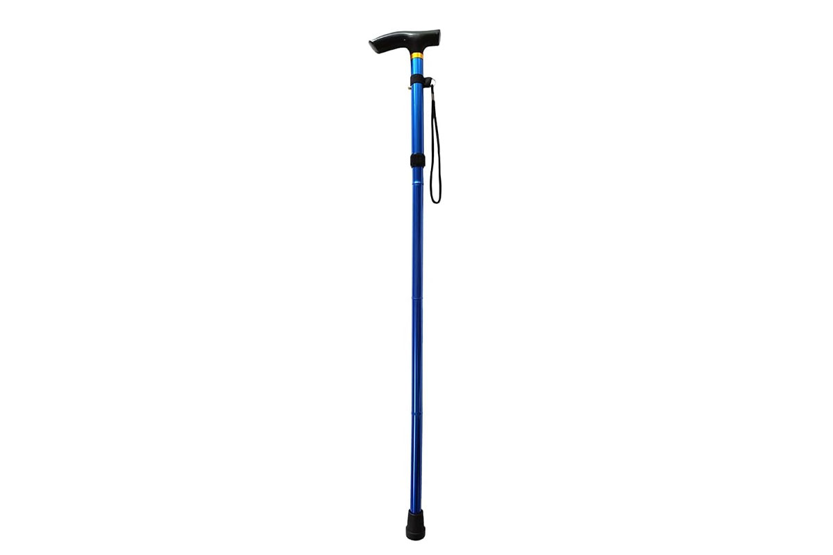 NOVALION FOLDING WALKING STICK BLUE - Milano Pharmacy