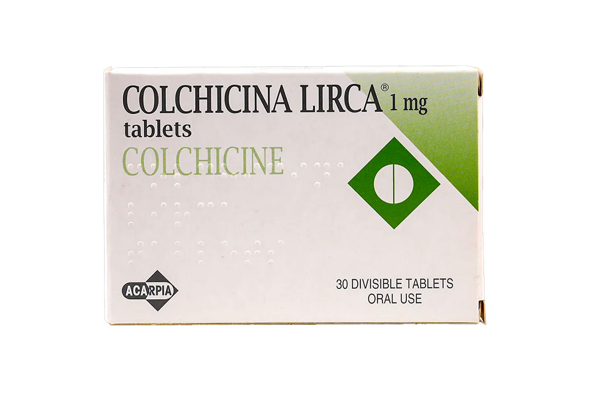 COLCHICINA LIRCA 1 MG 30 DIVISIBLE TABLETS - Milano Pharmacy