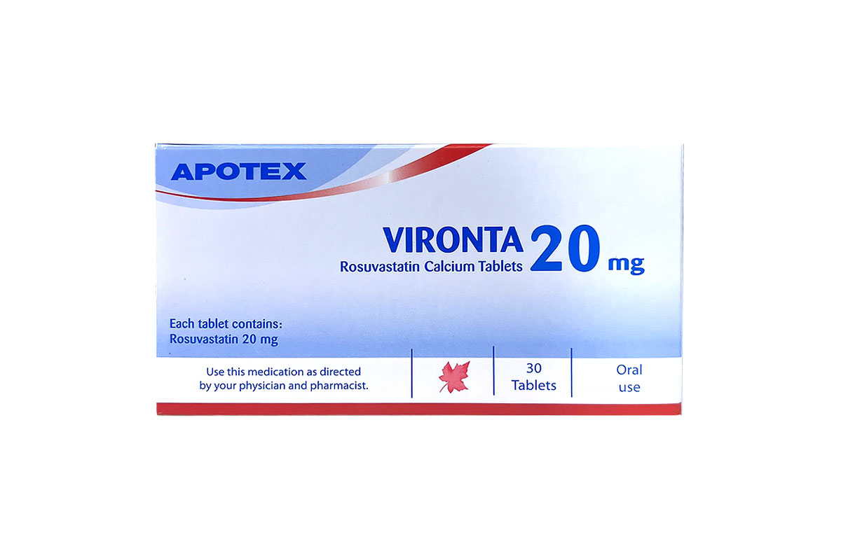 VIRONTA 20 MG 30 TABLETS - Milano Pharmacy