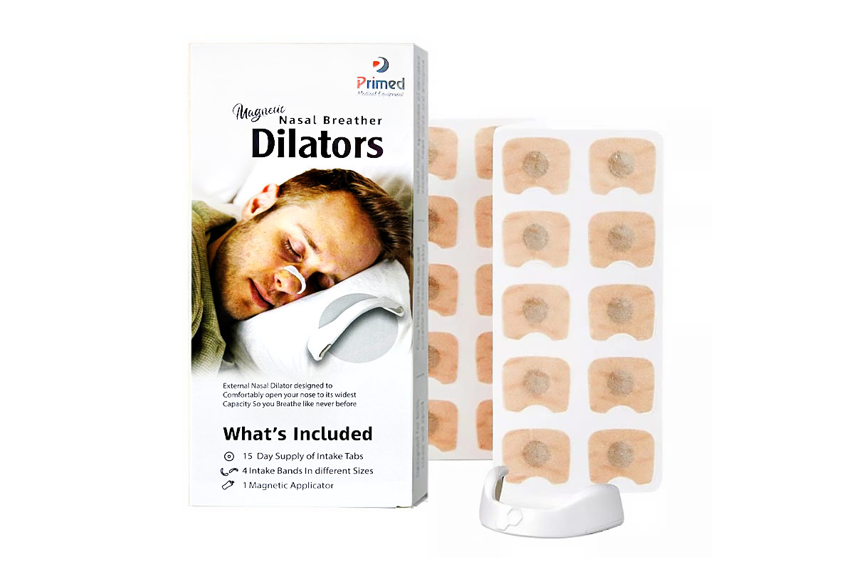 PRIMED MAGNATIC NASAL BREATHER DILATORS COLOR WHITE 15 PCS - Milano Pharmacy
