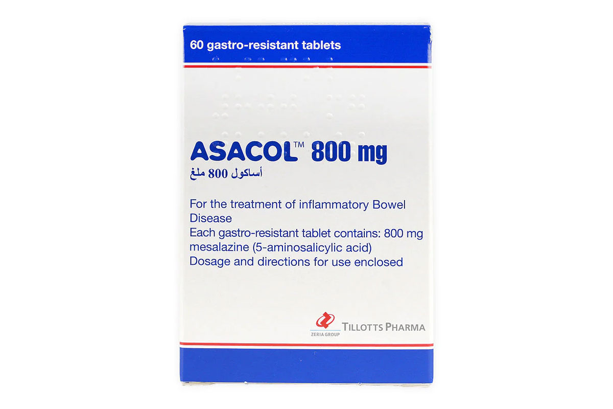 ASACOL  800MG 60 TABLETS - Milano Pharmacy