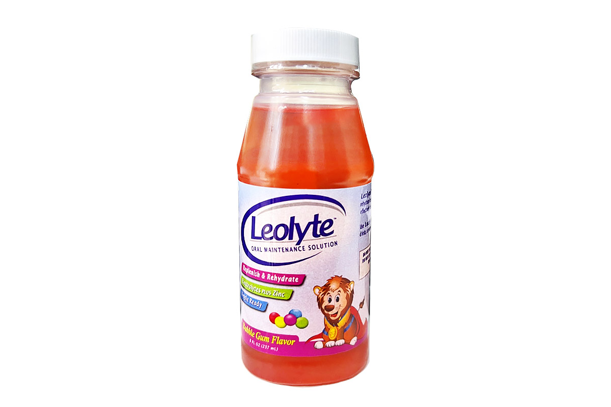 LEOLYTE BUBBLE GUM FLAVOR 237 ML - Milano Pharmacy