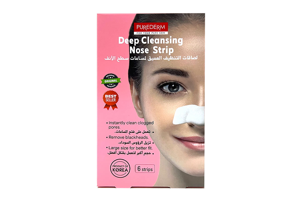 PUREDERM DEEP CLEANSING NOSE STRIPS 6 STRIPS - Milano Pharmacy