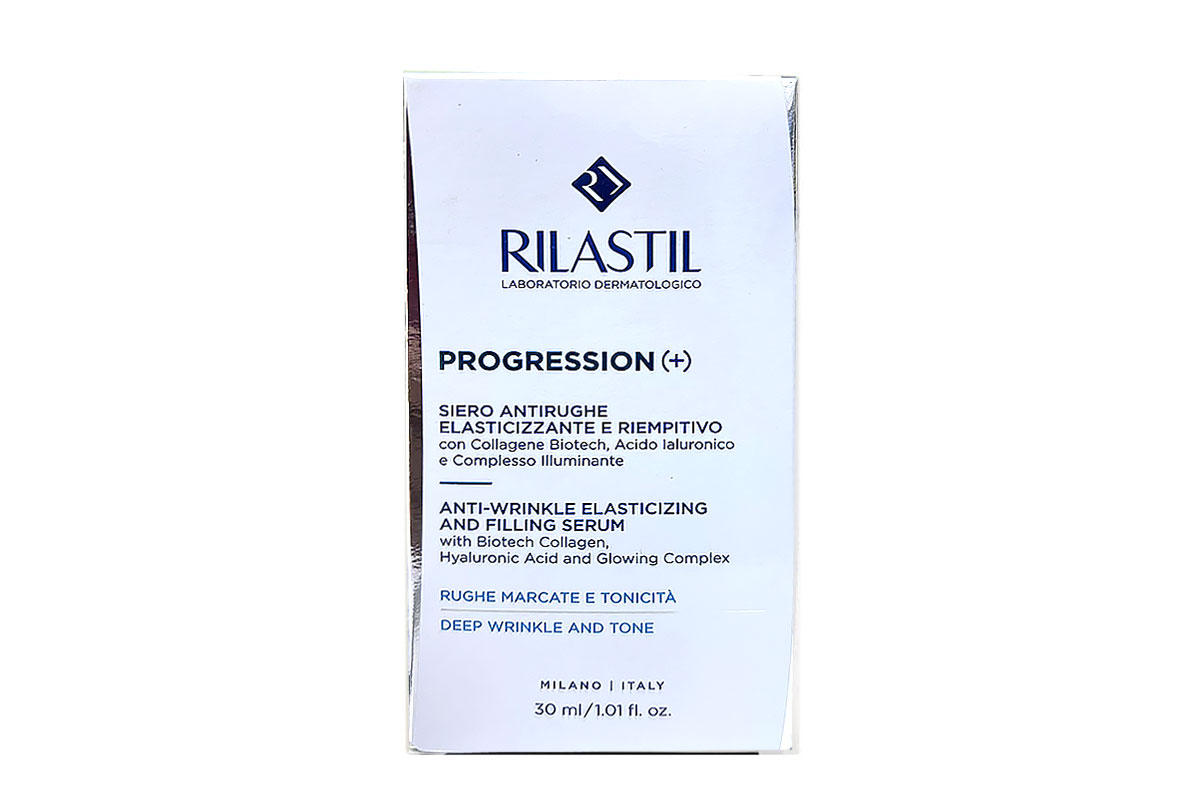 RILASTIL PROGRESSION PLUS ANTI WRINKLE ELASTICIZING AND FILLING SERUM 30 ML - Milano Pharmacy