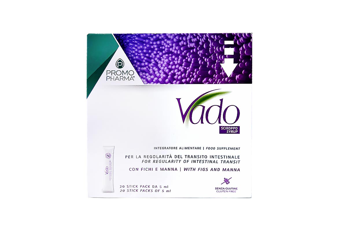 PROMO PHARMA VADO SCIROPPO SYRUP 5 ML X 20 STICK PACK - Milano Pharmacy