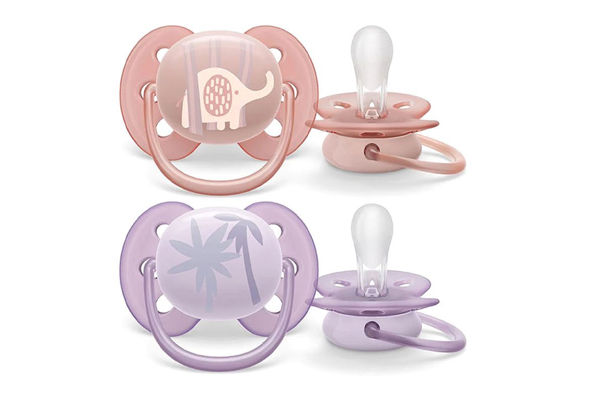 PHILIPS AVENT ULTRA SOFT SOOTHER COLOR PURPLE 0-6 MONTH GIRL - Milano Pharmacy