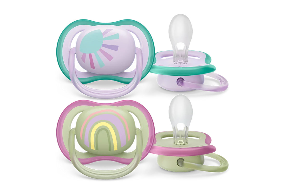 PHILIPS AVENT ULTRA AIR SOOTHER SUN AND RAINBOW 0-6 MONTH GIRL - Milano Pharmacy