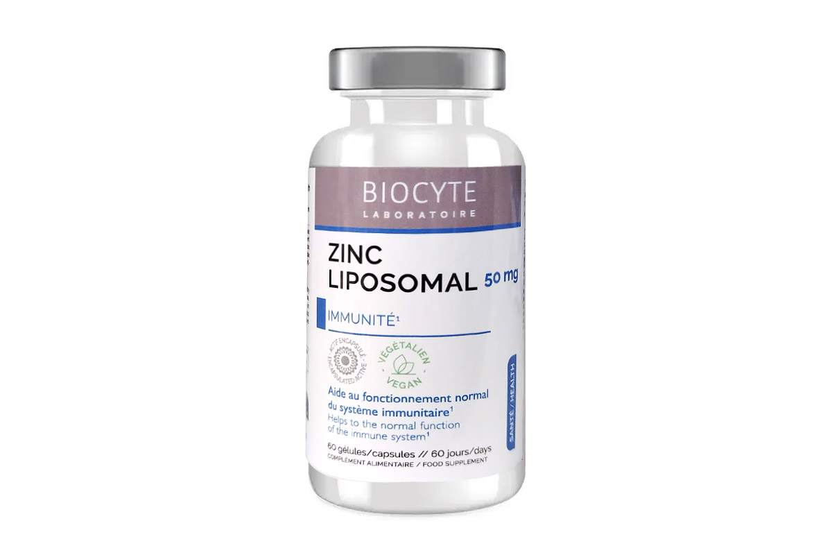 BIOCYTE ZINC LIPOSOMAL 50 MG 60 CAPSULES - Milano Pharmacy