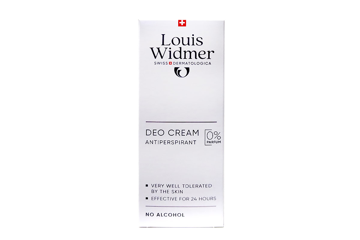 LOUIS WIDMER DEO CREAM ANTIPERSPIRANT 0% PARFUM 40 ML - Milano Pharmacy
