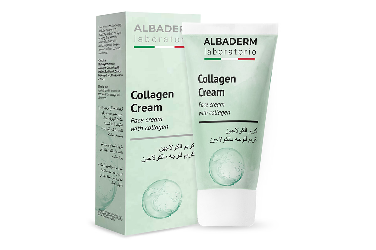 ALBADERM COLLAGEN FACE CREAM 100 ML - Milano Pharmacy