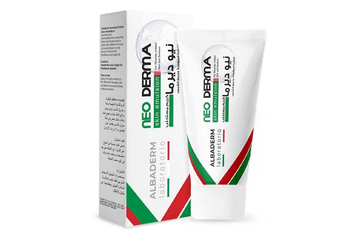 ALBADERM NEO DERMA SKIN EMULSION CREAM 100 ML - Milano Pharmacy