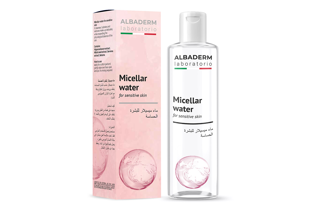 ALBADERM MICELLAR WATER FOR SENSITIVE SKIN 250 ML - Milano Pharmacy