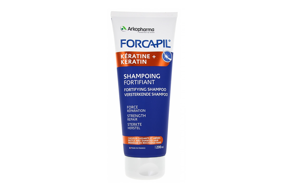 ARKOPHARMA FORCAPIL KERATIN FORTIFYING SHAMPOO 200 ML - Milano Pharmacy
